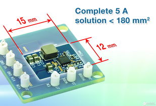 Vishay推出高集成度、高效率、高開關頻率的5A同步降壓穩壓器，引領電子元器件設計新潮流