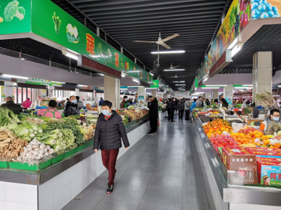 綠欣崧文菜市場(chǎng) 樹(shù)立行業(yè)標(biāo)桿，榮獲全國(guó)生鮮農(nóng)產(chǎn)品零售行業(yè)示范市場(chǎng)殊榮